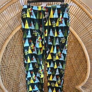 Star Wars Black and Green Tree Print Joggers